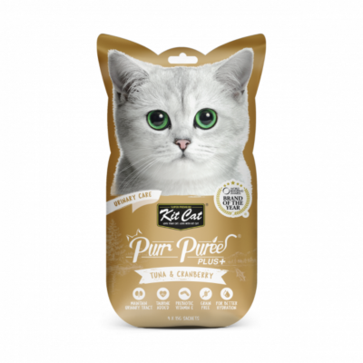 Recompense lichide Pisici Kit Cat Purr Puree Plus+ Urinary Care. Ton Merisoare